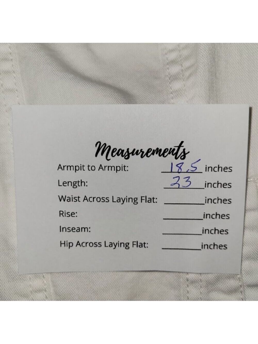 Great Northwest White Jean Jacket Mid Weight Cotton/Spandex Denim Women's SZ M - Picture 13 of 13